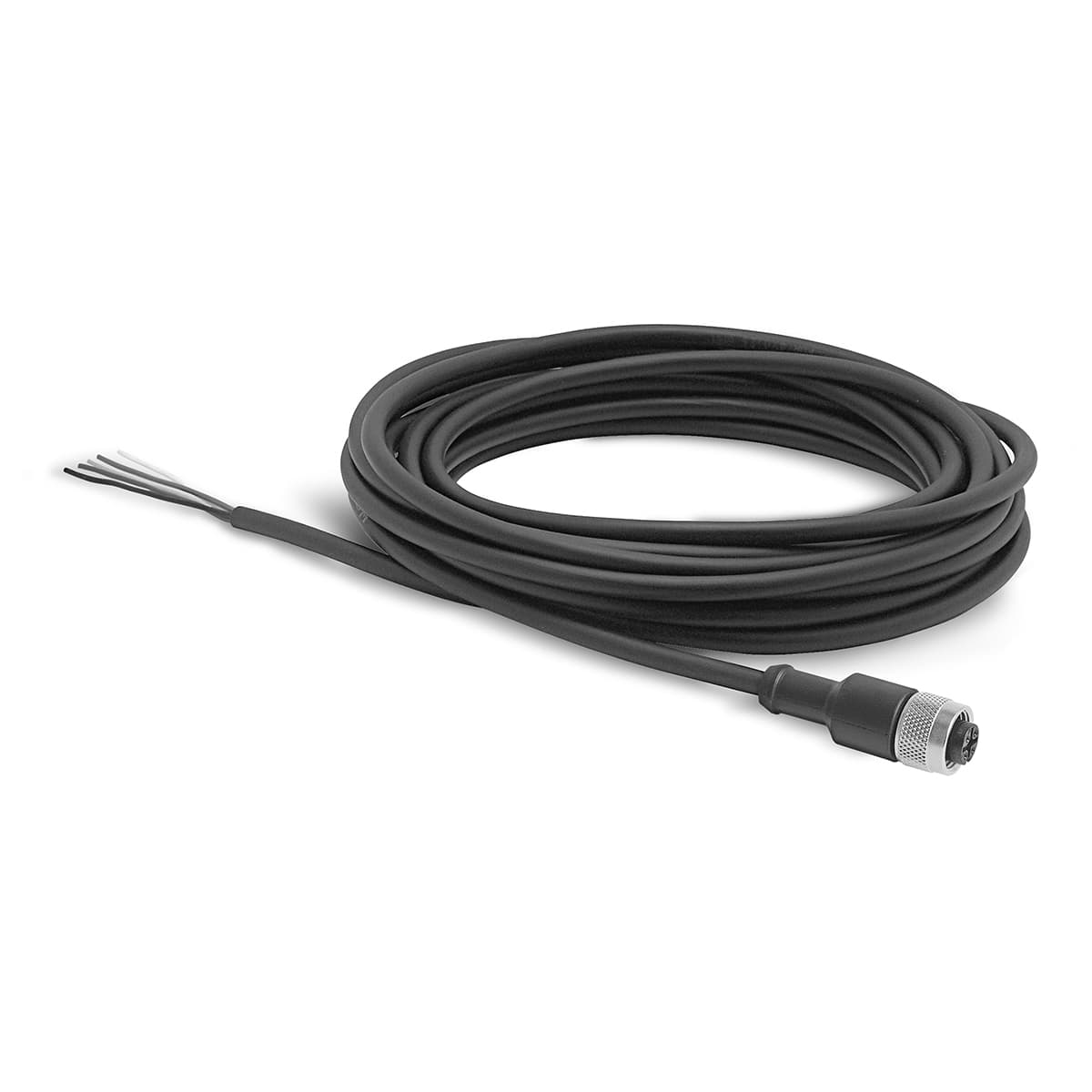 Cable con conector M8, 4 pines, macho, recto Mod. CS-LM04HB-D500