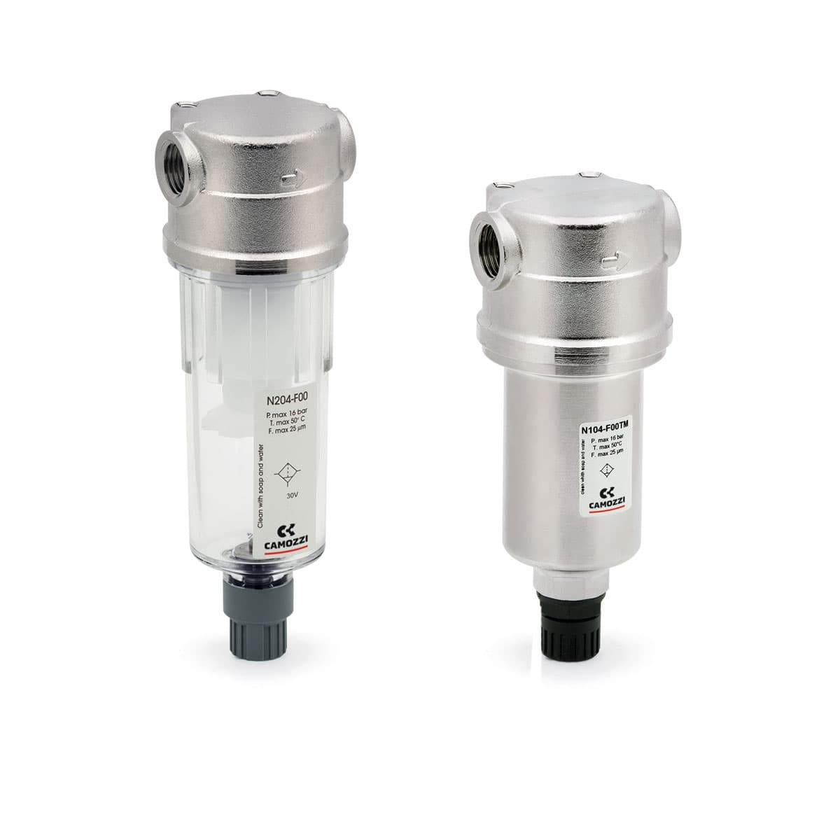 Filtros Conexiones: G1/8 y G1/4