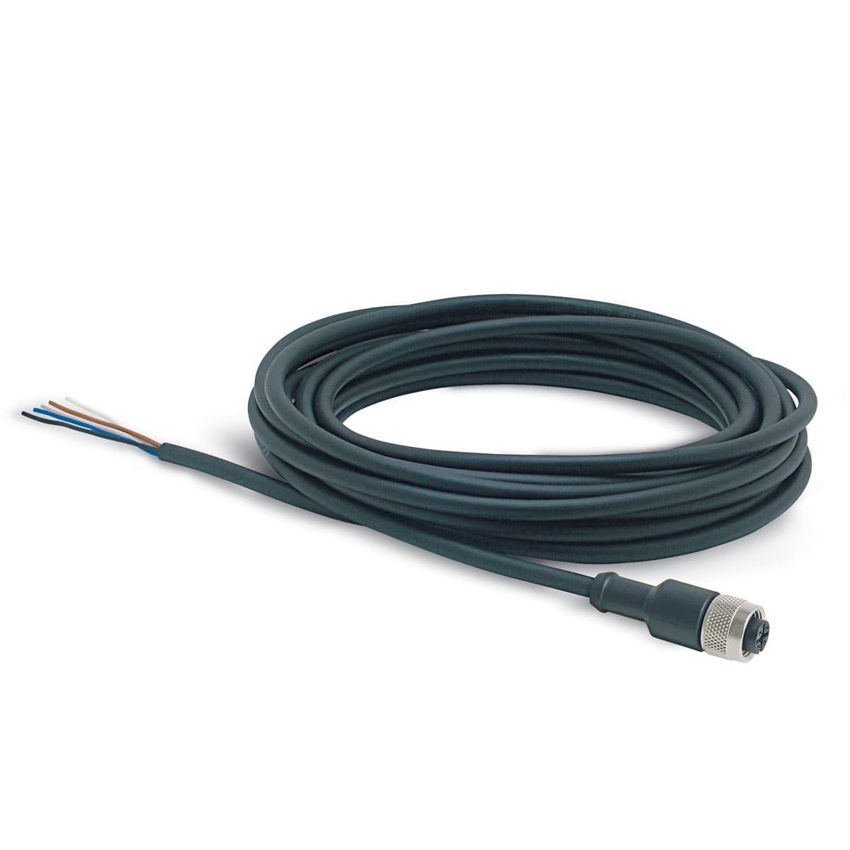 Conectores circulares M8, 4 polos, hembra Mod. CS-D*04EG-*