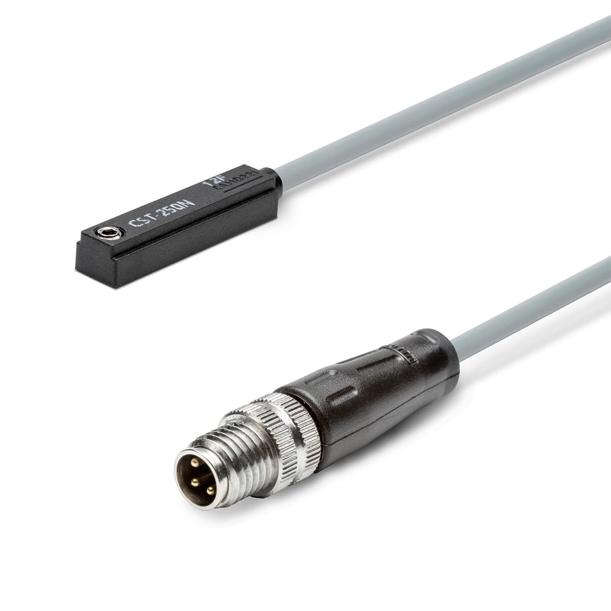 Sensores magneticos, conector macho M8 3 polos para ranura en T Mod. CST-M8