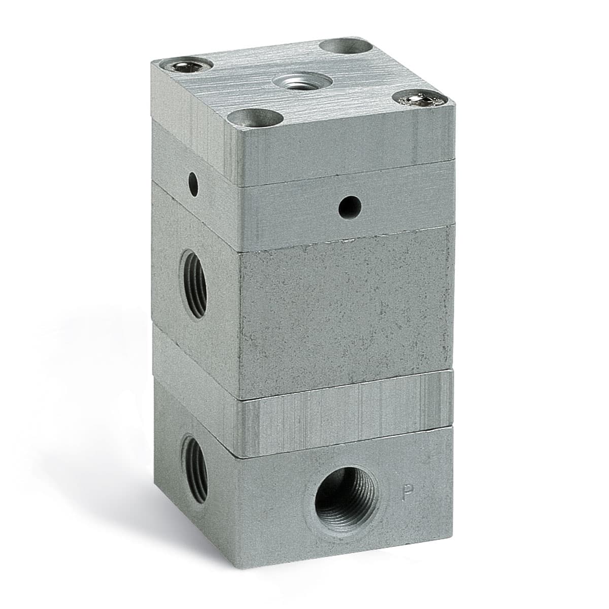 Válvula amplificadora 3/2 NC de mando neumático - conexiones G1/8