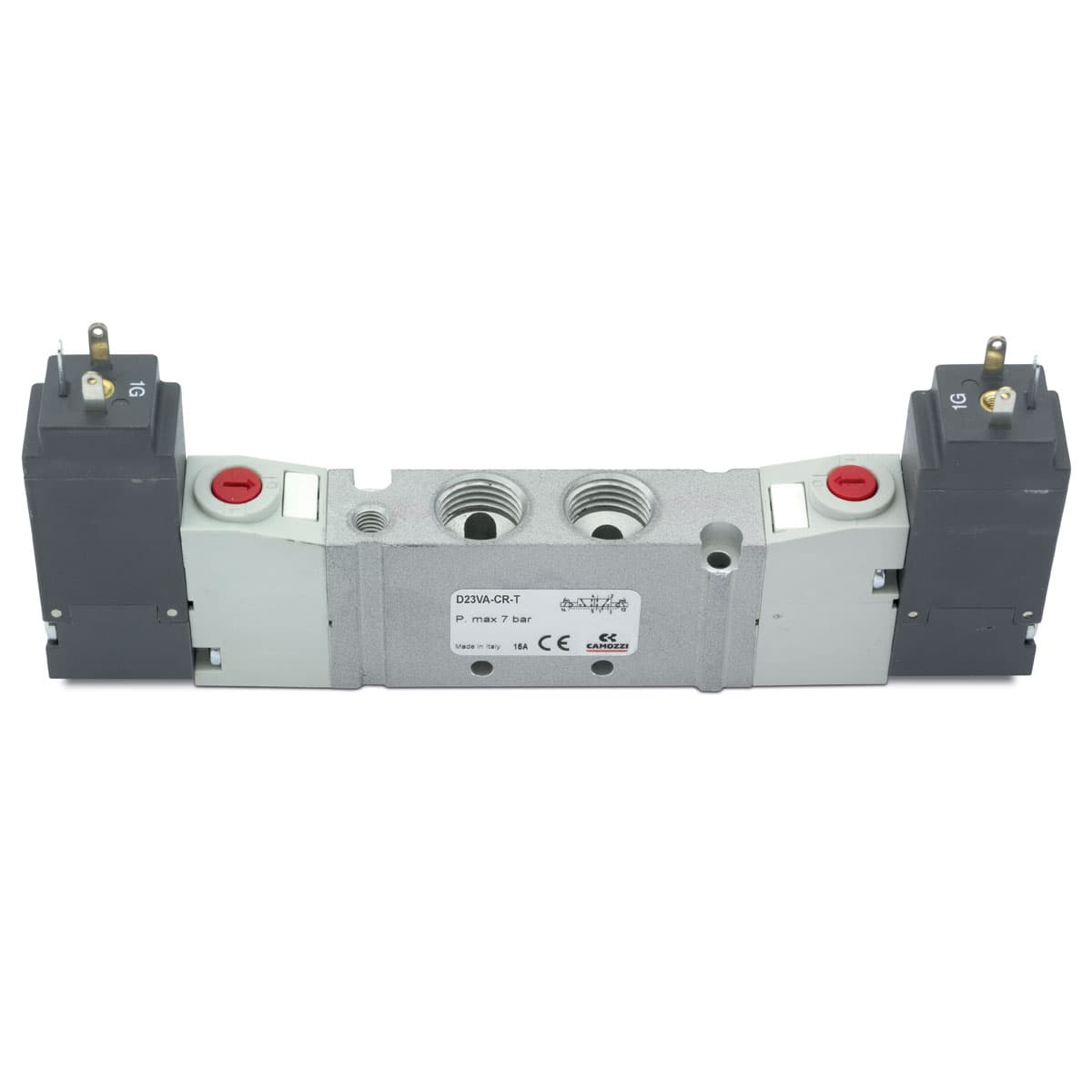 2x3/2-way solenoid valve with 15 mm coil - size 16