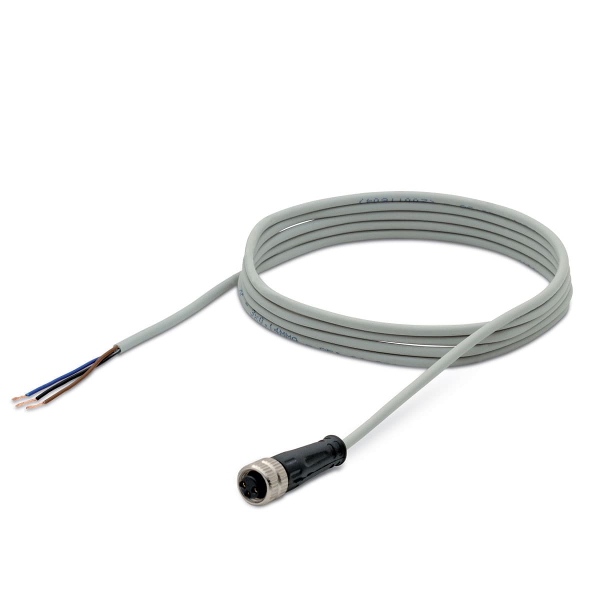 Conectores circulares M8, 3 Pin hembra Mod. CS-*