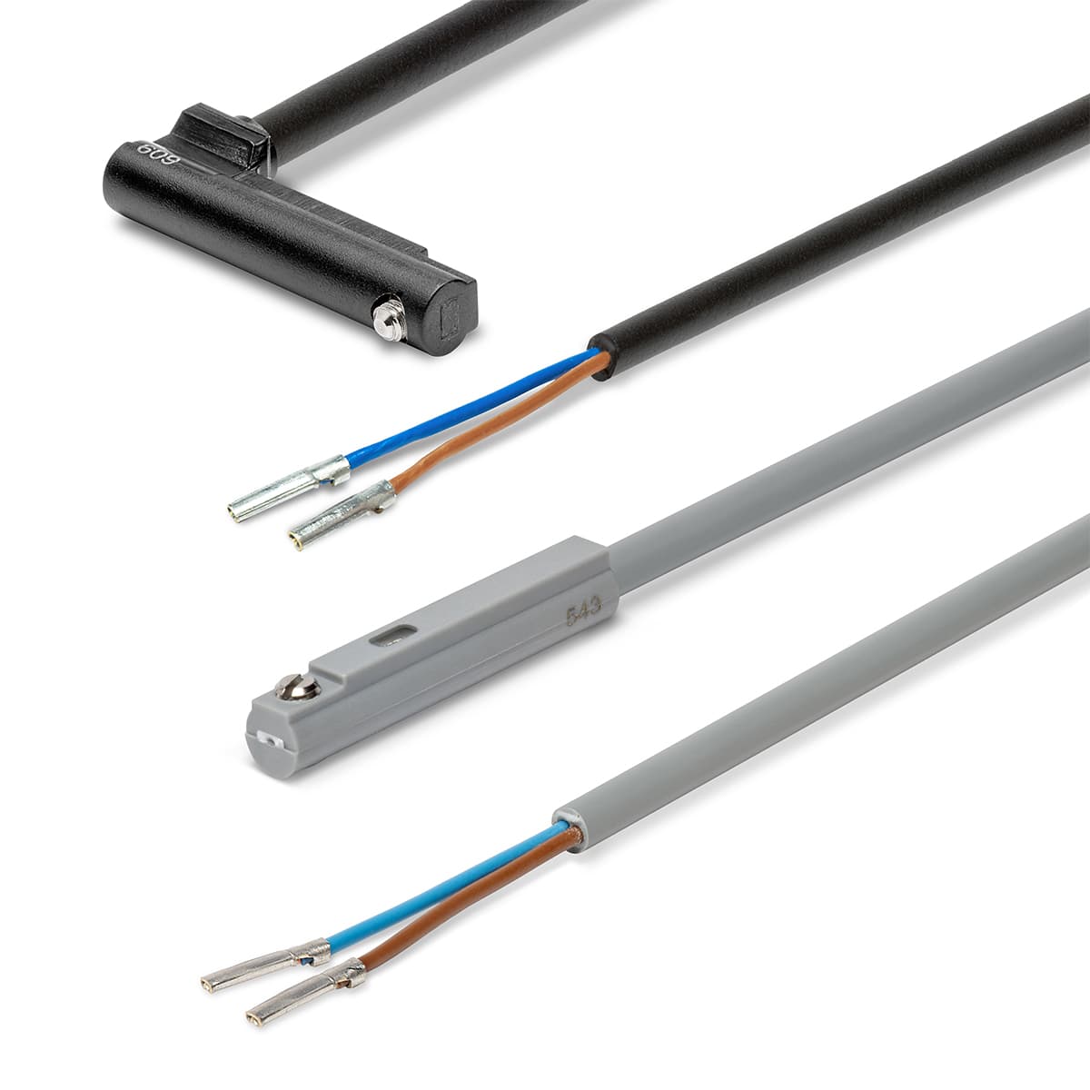 Sensores magnéticos de proximidad Reed