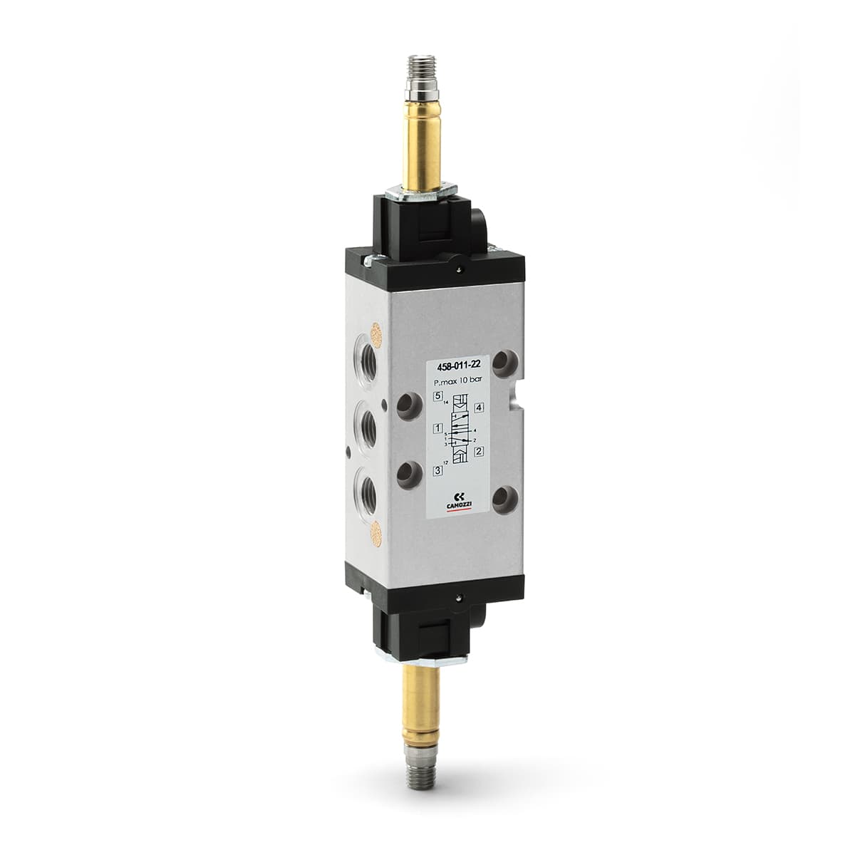 Electroválvula 5/2 vías de G1/8, biestable - Mod. 458...