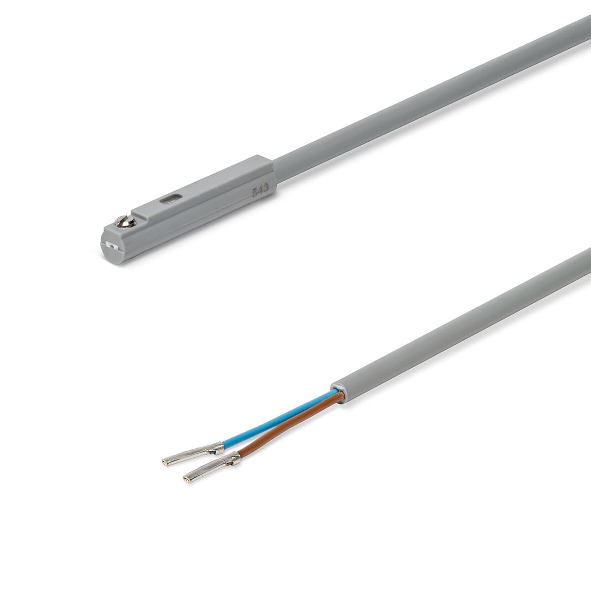 Sensores magnéticos con cable 2 hilos para ranura en C