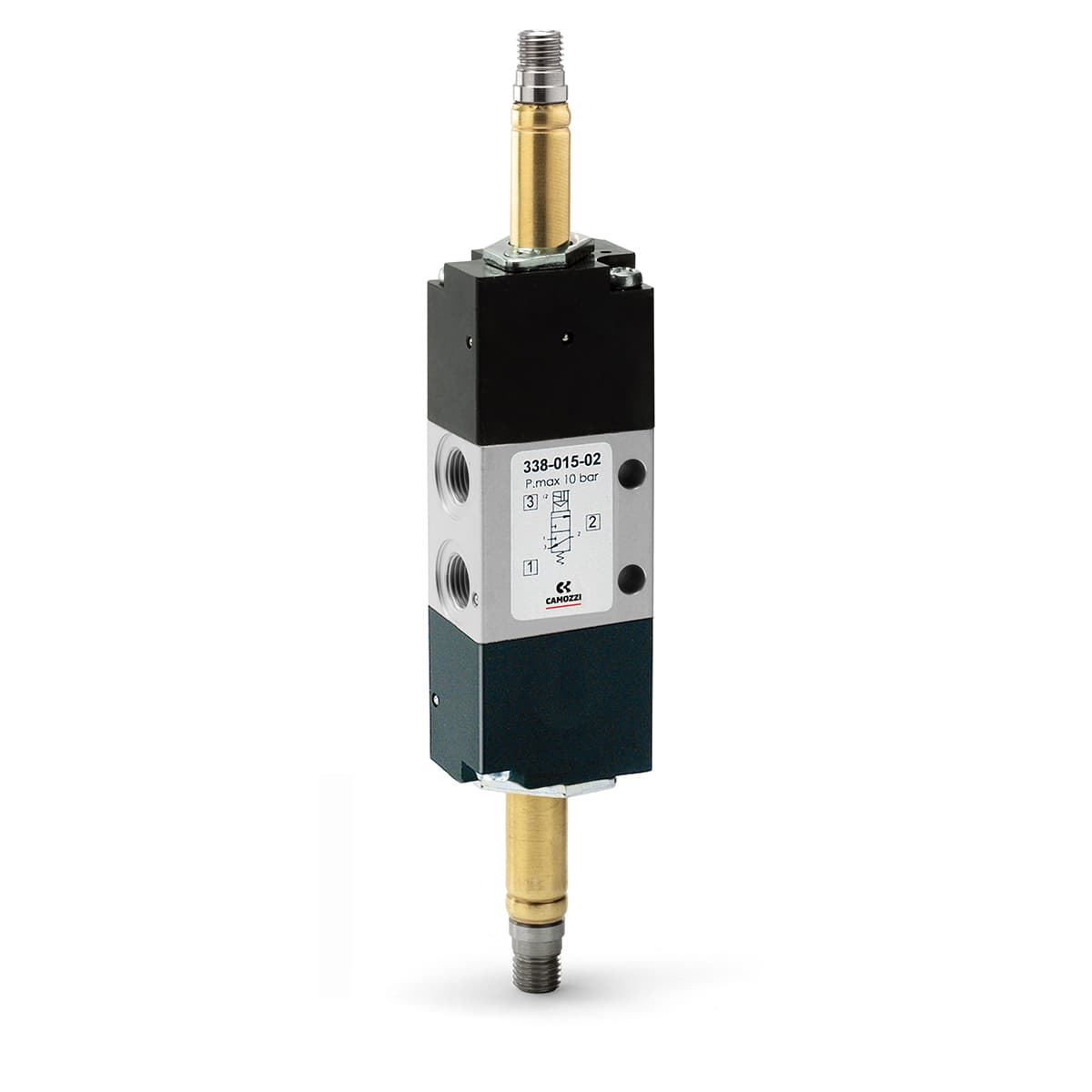Electroválvula 3/2 vías de G1/8 biestable - Mod. 338...