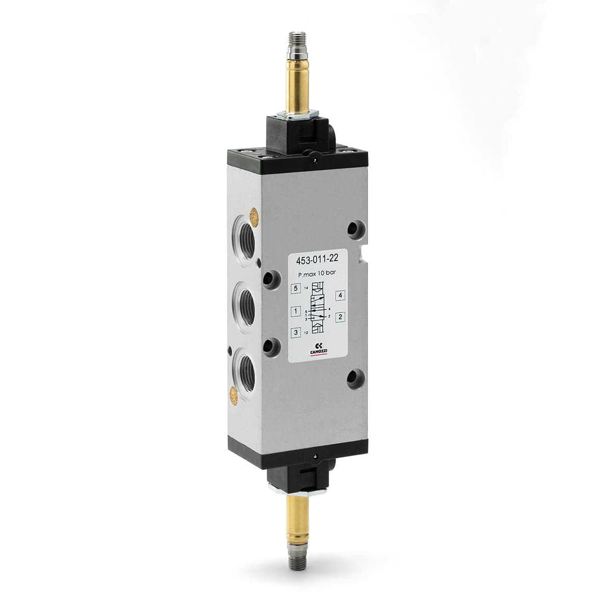 Electroválvula biestable 5/2 vias G3/8" - Mod. 453