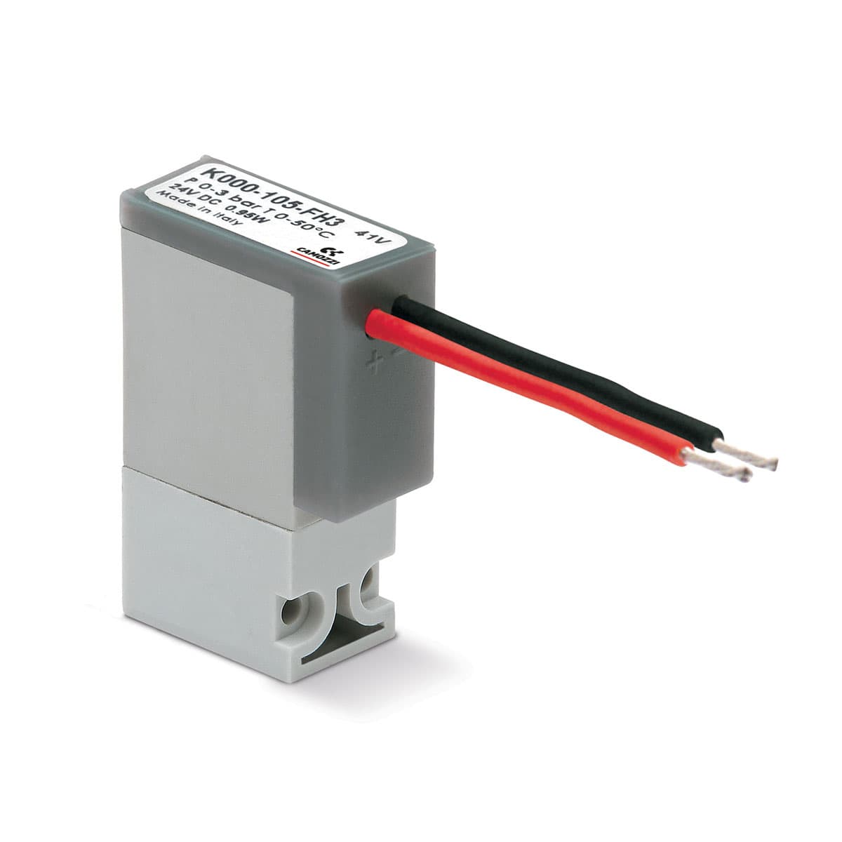 Electroválvula de 2/2 vías NC (con cable de 300 mm)