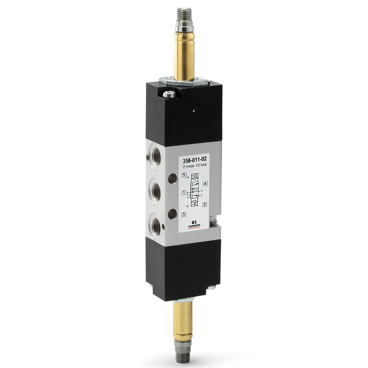 Electroválvula 5/2 vías de G1/8 biestable - Mod. 358...