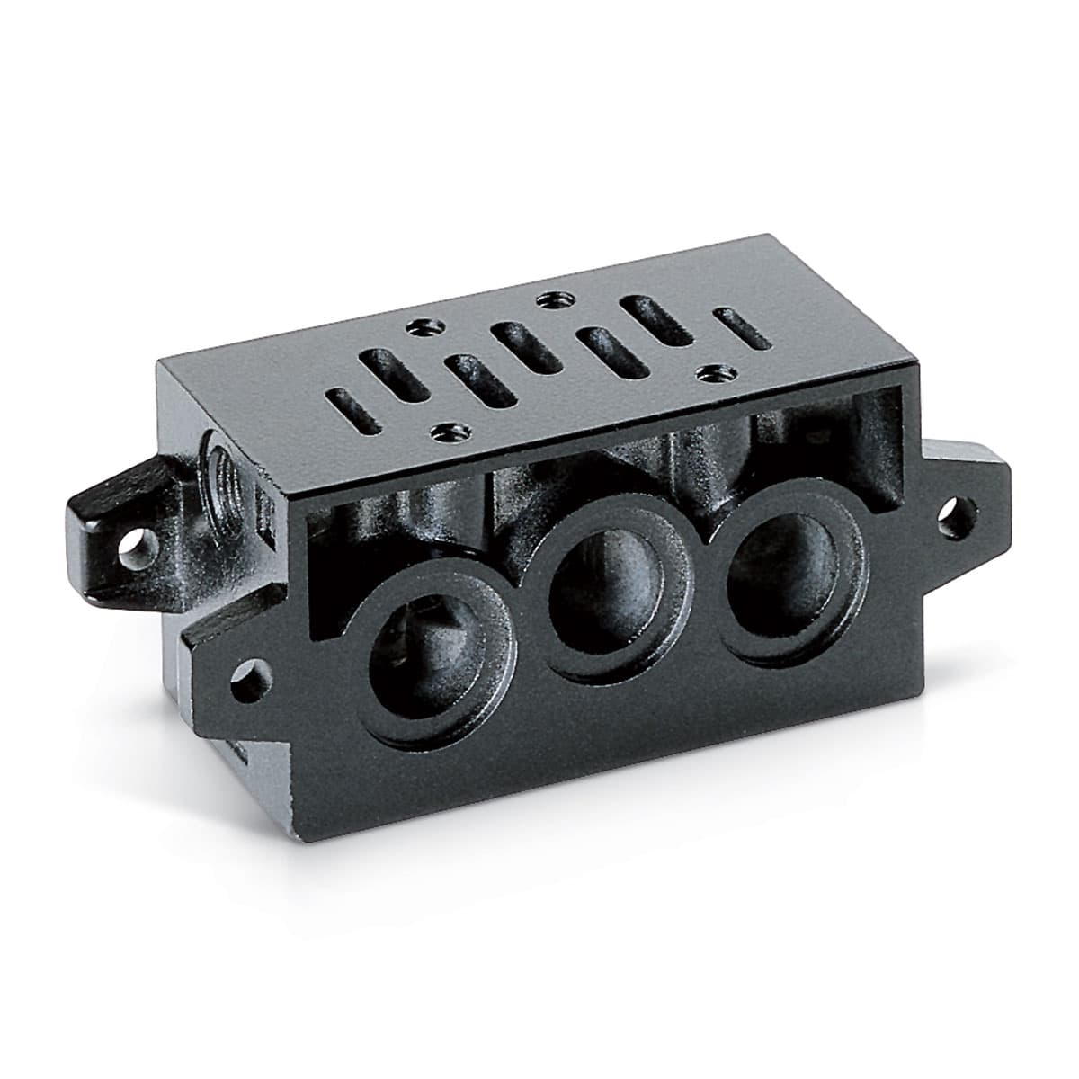 Placa base manifold, entrada y descarga únicas (VDMA 24345) Mod. 901, 902, 903-C