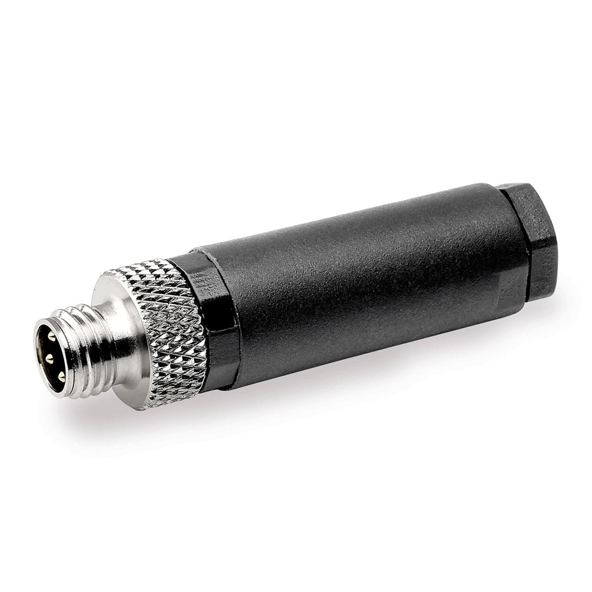 Conector M8, 4 pines, macho, recto Mod. CS-DM04HB