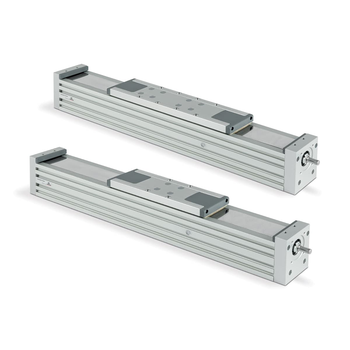 Ejes electromecánicos Los ejes de la Serie 5ES...BS son actuadores lineales mecánicos en los que el movimiento giratorio generado por un motor se convierte en movimiento lineal mediante un husillo de recirculación de bolas.