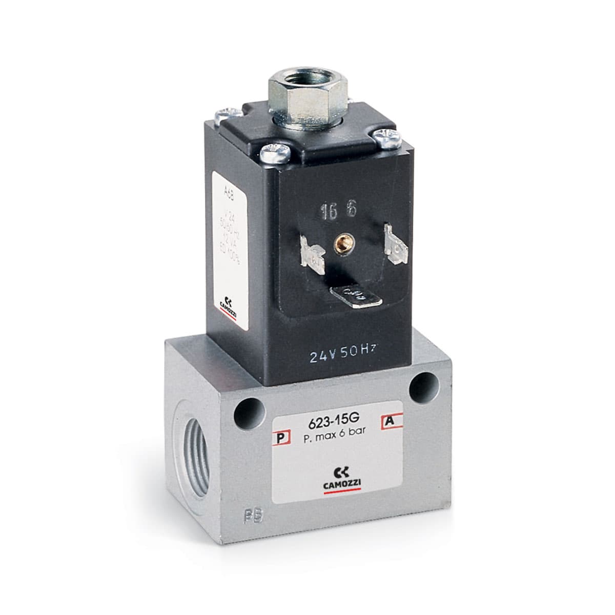 Electroválvula 2/2 vías da G3/8 Mod. 623...