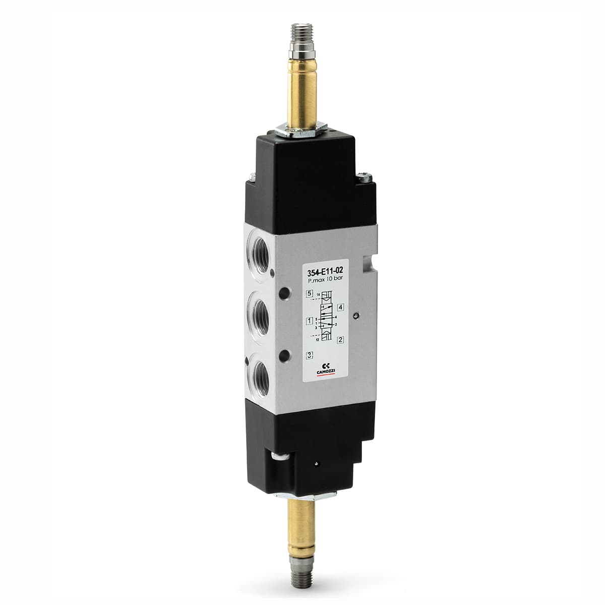 Electroválvula 5/2 vías de G1/4 biestable - Mod. 354...