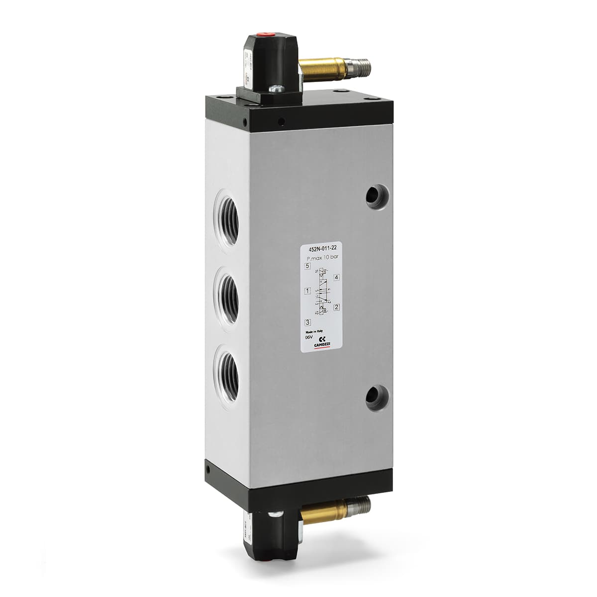 Electroválvula 5/2 vías de G1/2, biestable - Mod. 452N-...