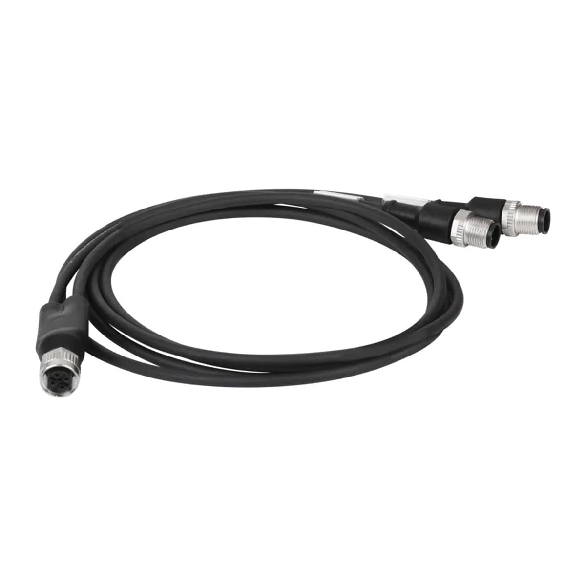 Cable Y con conectores y M12 / 12 pines y 2x M8 / 6 pines Mod. CS-L012HC-D025