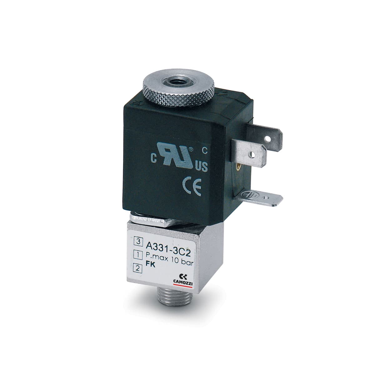 Electroválvula - 3/2 vías NC - Mod. A33