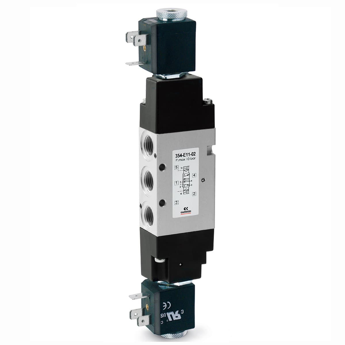 Electroválvula 5/2 vías de G1/4 biestable - Mod. 354... (imagen 2)