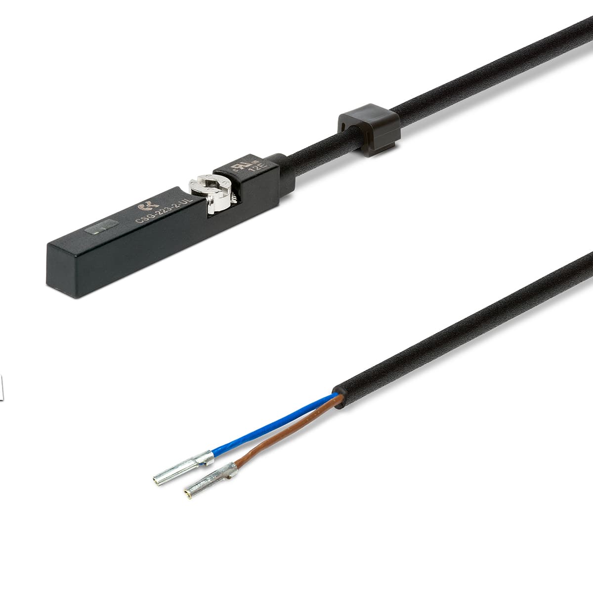 Sensores magnéticos de proximidad, con certificación UL, ranura en T, recto Mod. CSG-UL