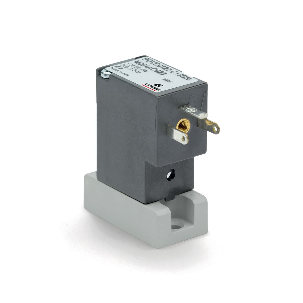 Electroválvula - 2/2 NC - Micro-C estándar industrial (9.4 mm)