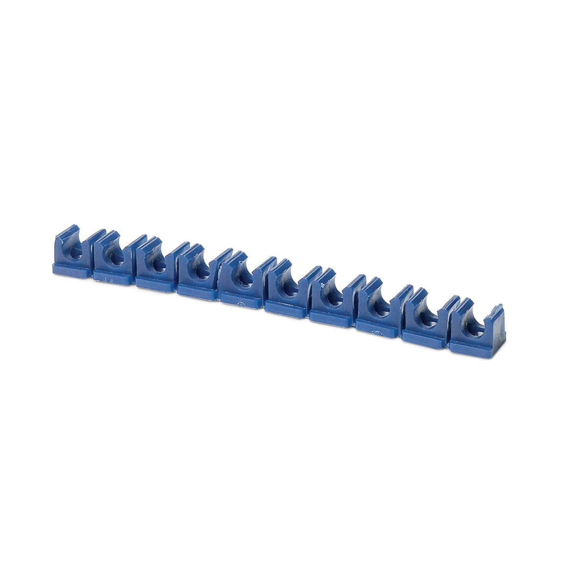 Regleta porta tubos de plástico