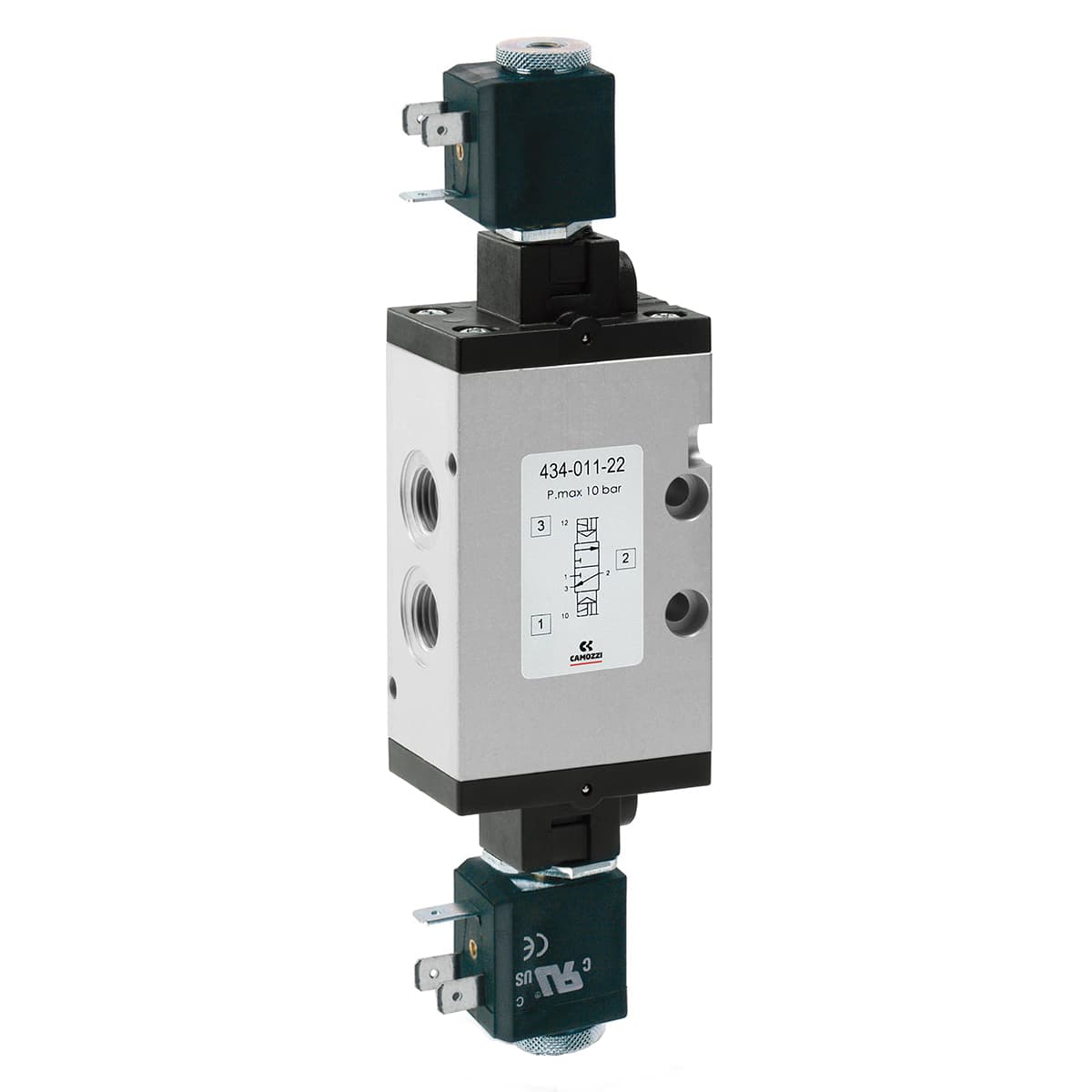 Electroválvula 3/2 vías de G1/4, biestable - Mod. 434... (imagen 2)