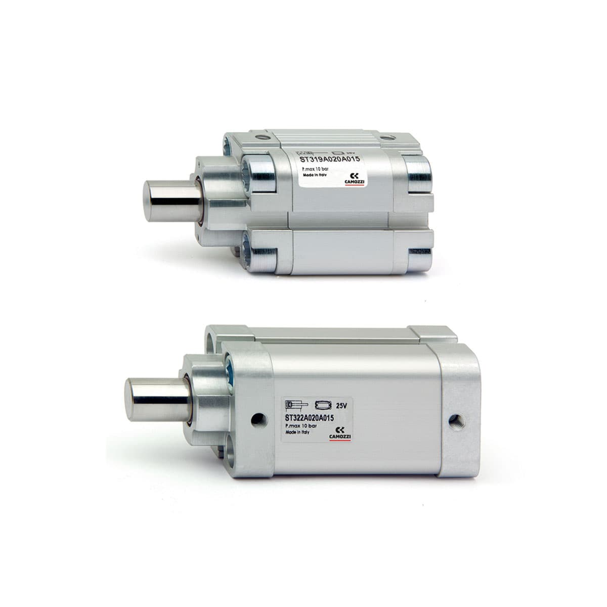Cilindros Stopper Simple y doble efecto, magnéticos, anti-rotación Tamaños 20, 32, 40, 50 mm