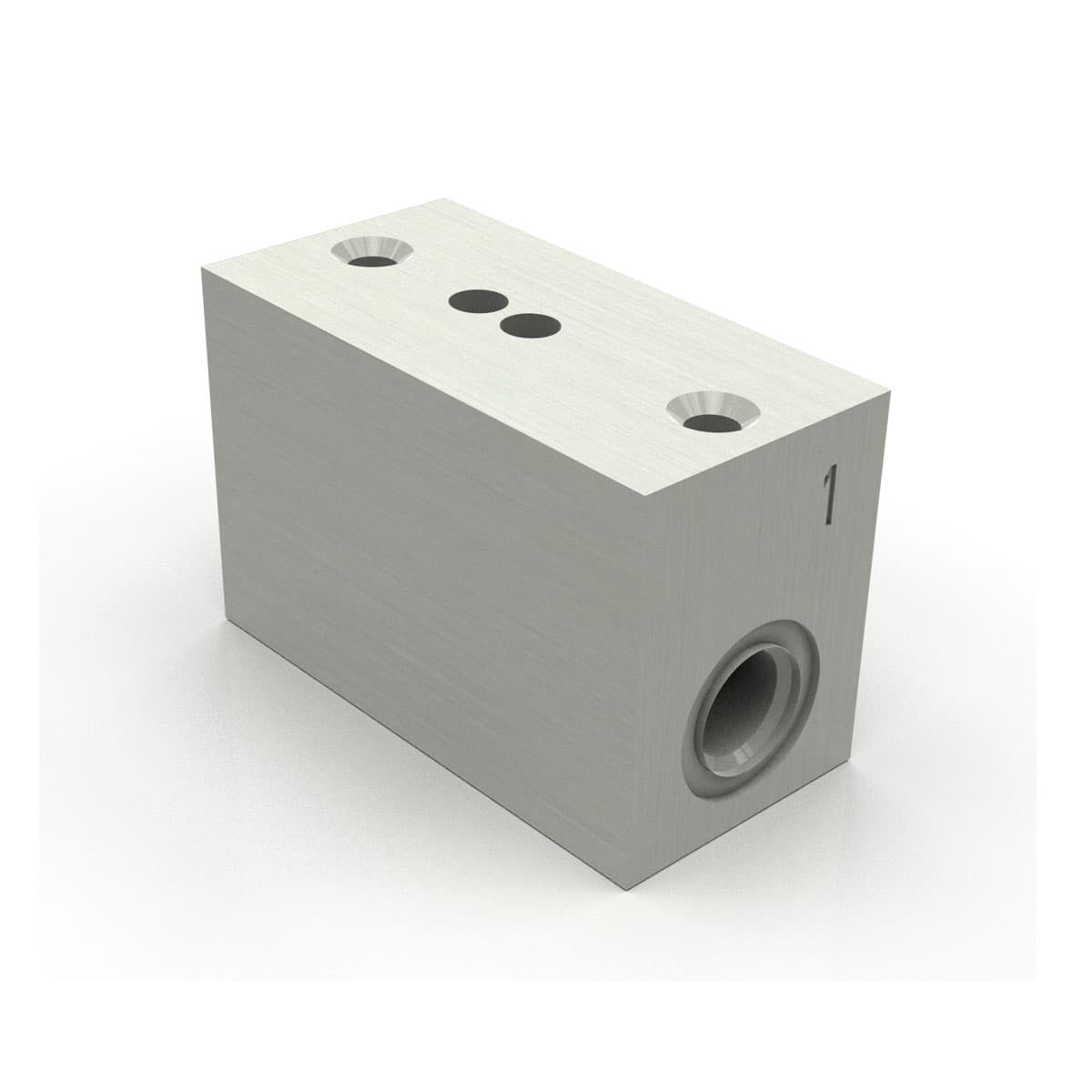 Subbase simple para electroválvula serie PDV Mod. PDV001-*
