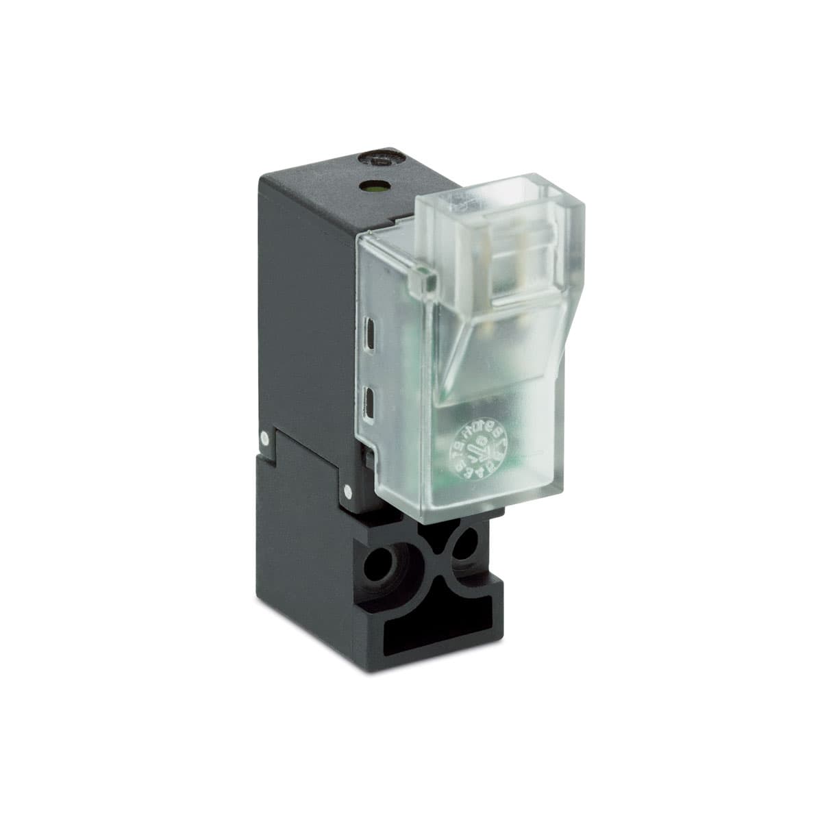2/2 vías con conector en línea