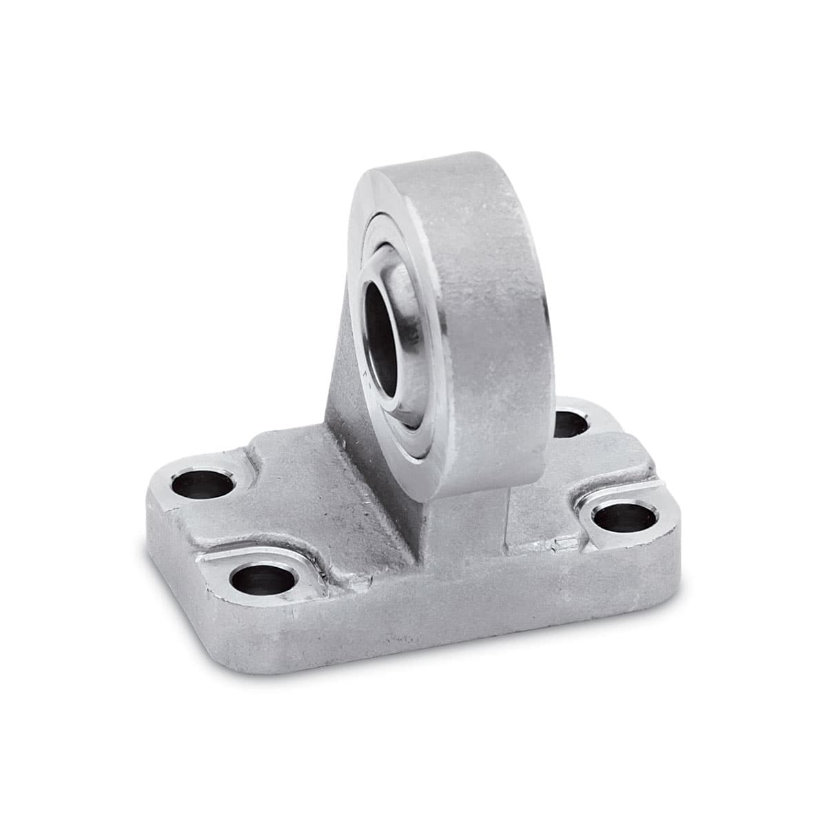 Amarre con charnela macho 90° + horquilla esférica Mod. ZCR