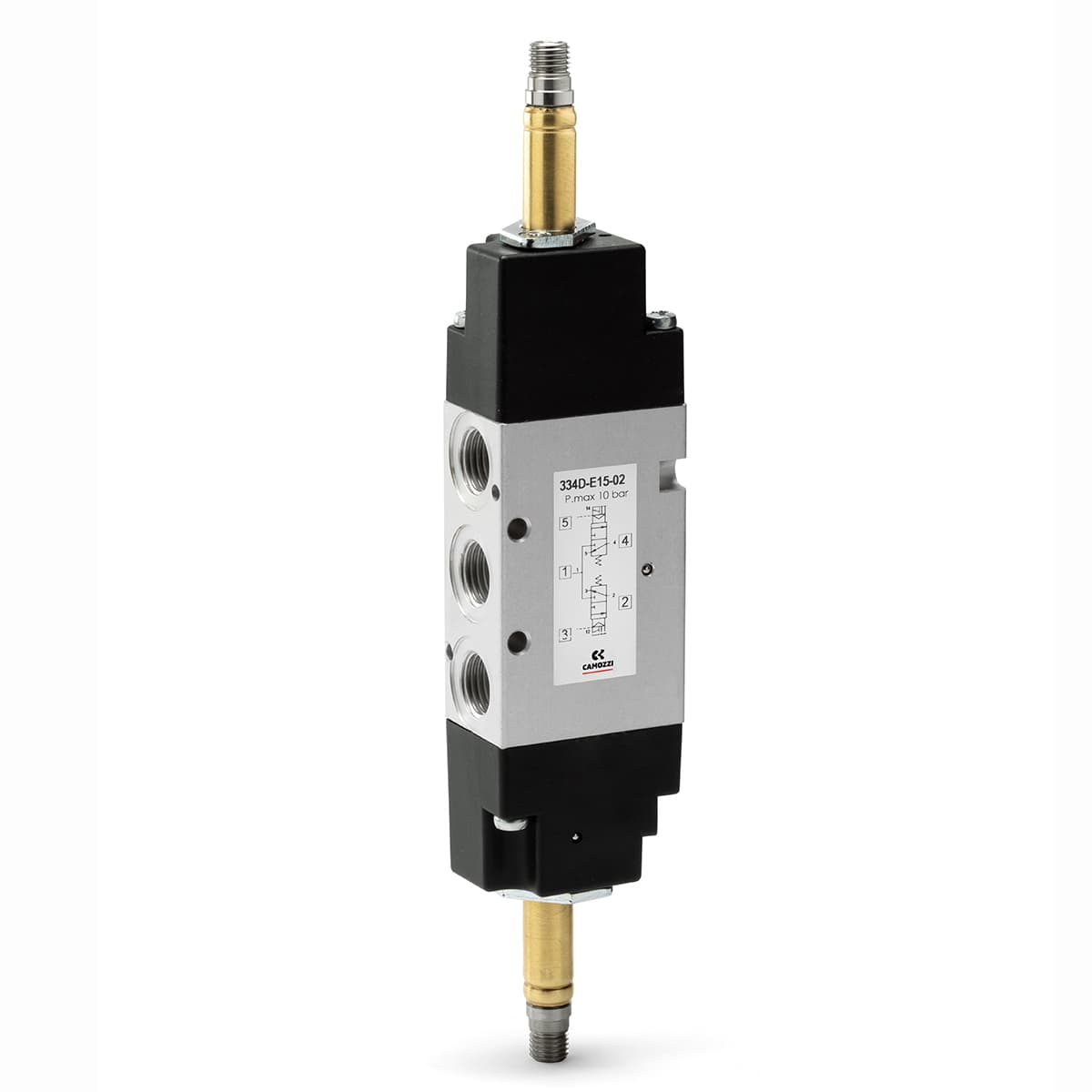 Electroválvula 2x3/2 vías de G1/4 - Mod. 334D..., 344D... y 394D...