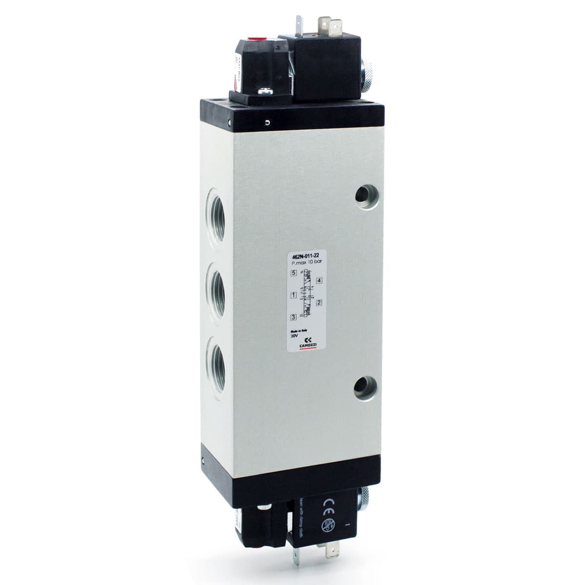 Electroválvula 5/3 vías de G1/2, biestable - Mod. 462N-..., 472N-... (imagen 2)